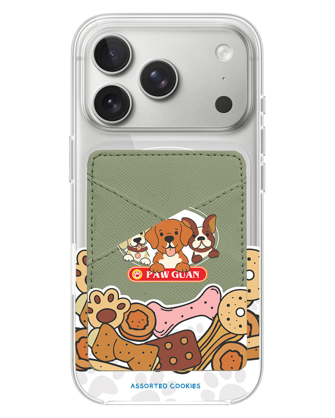 iPhone Phone Wallet Case - Pawguan Dog