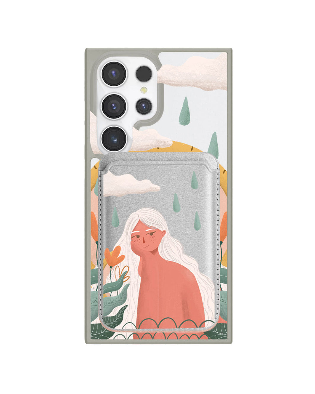 Android Magnetic Wallet Case - Adara