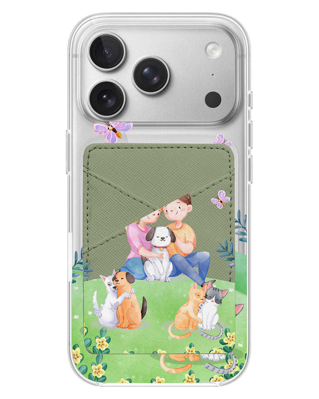 iPhone Phone Wallet Case - Adorable Animals