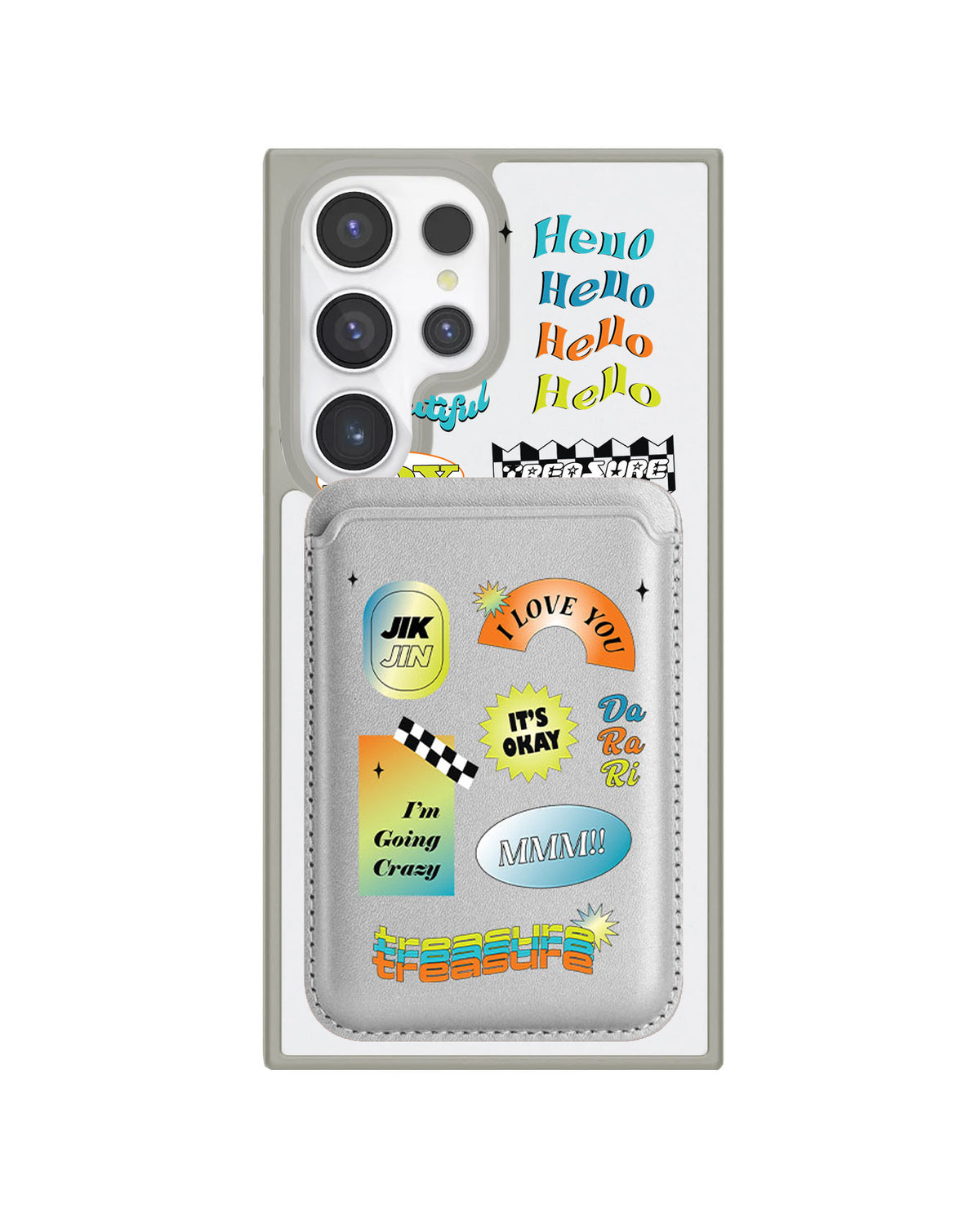Android Magnetic Wallet Case - Hello Treasure