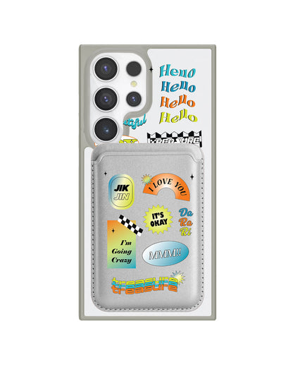 Android Magnetic Wallet Case - Hello Treasure