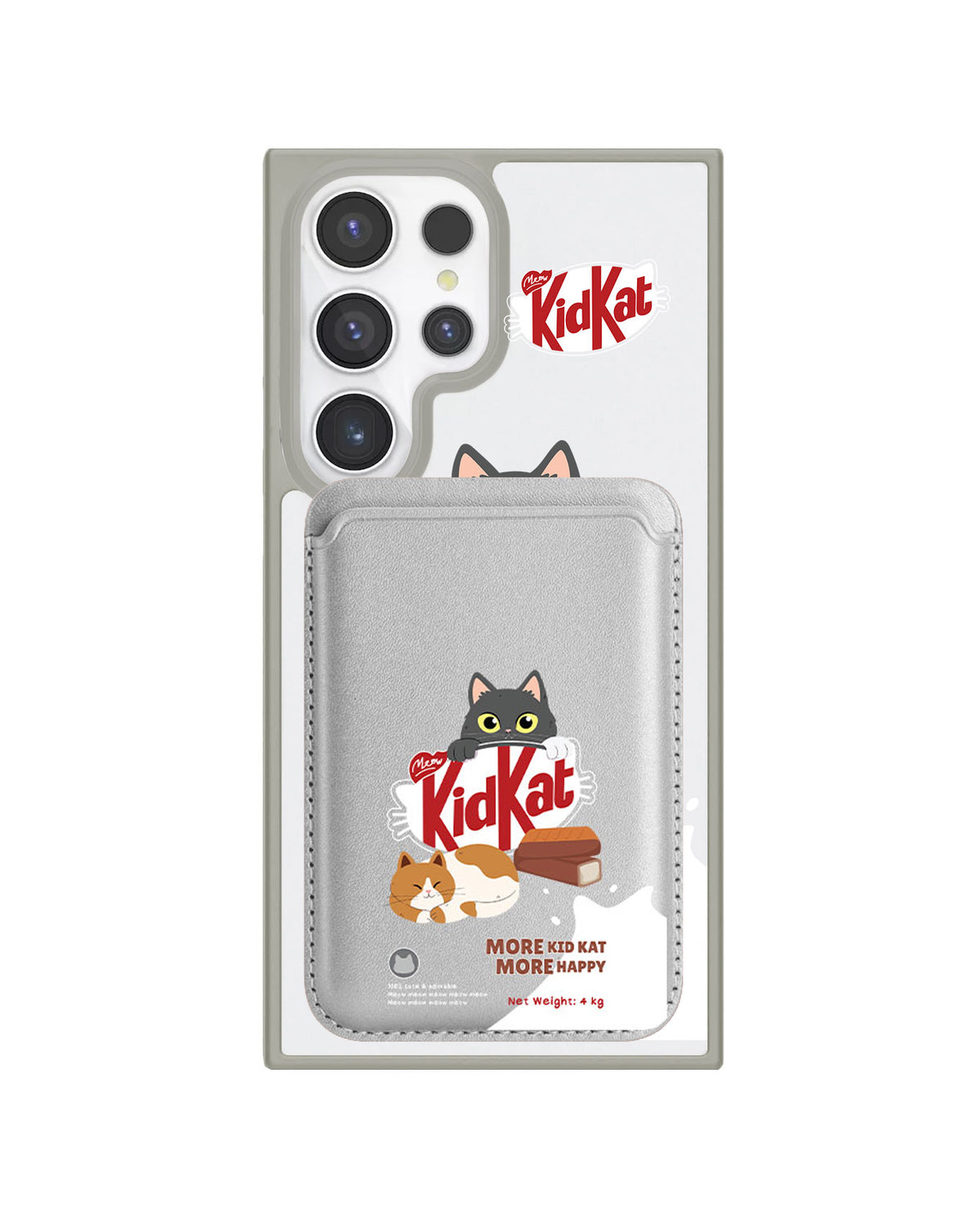 Android Magnetic Wallet Case - Kidkat