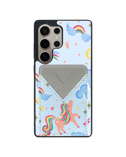 Android Avant Wallet Case - Pegasus In Fairytale