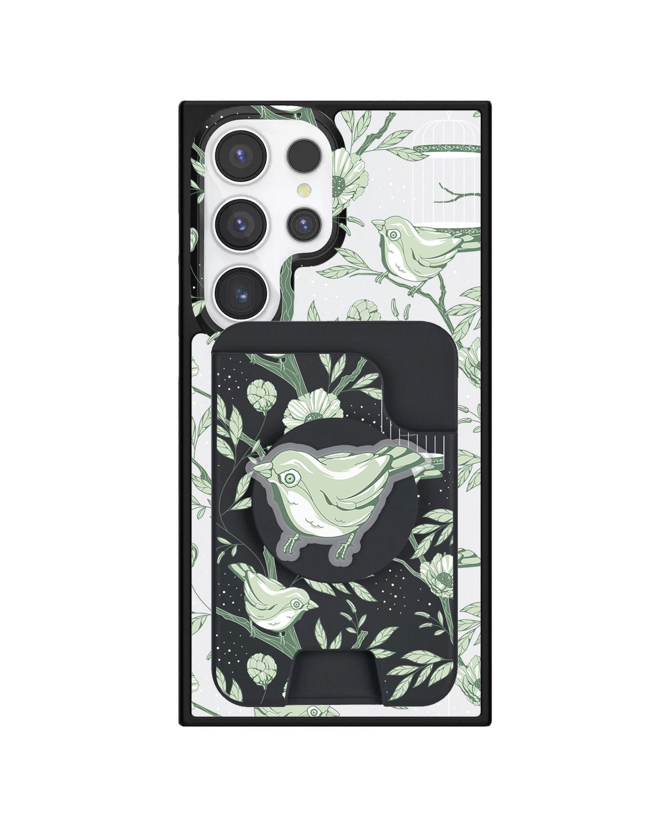 Android Magpop Wallet - Lovebird Monochrome 4.0