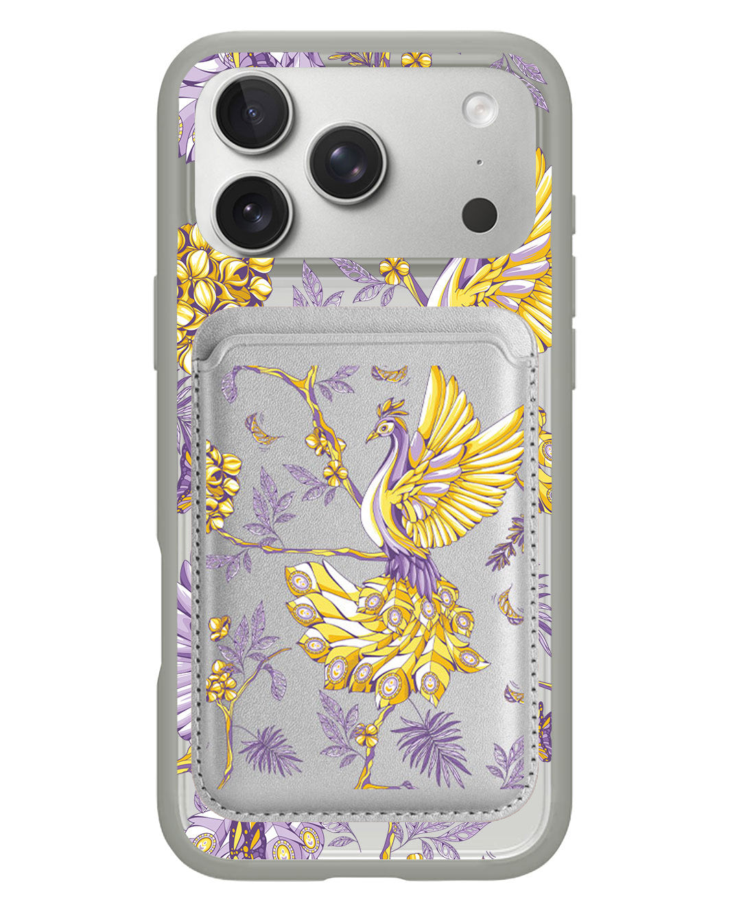 iPhone Magnetic Wallet Case - Peacock 3.0