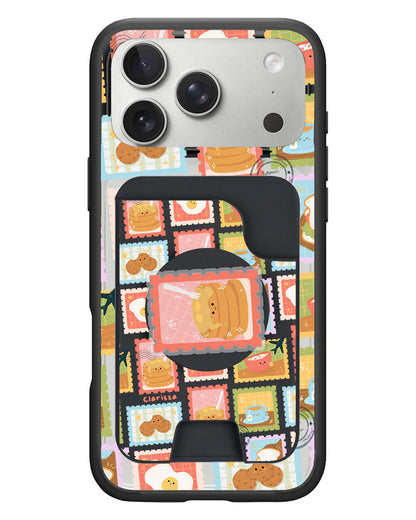 iPhone Magpop Wallet - Breakfast Menu Stamps
