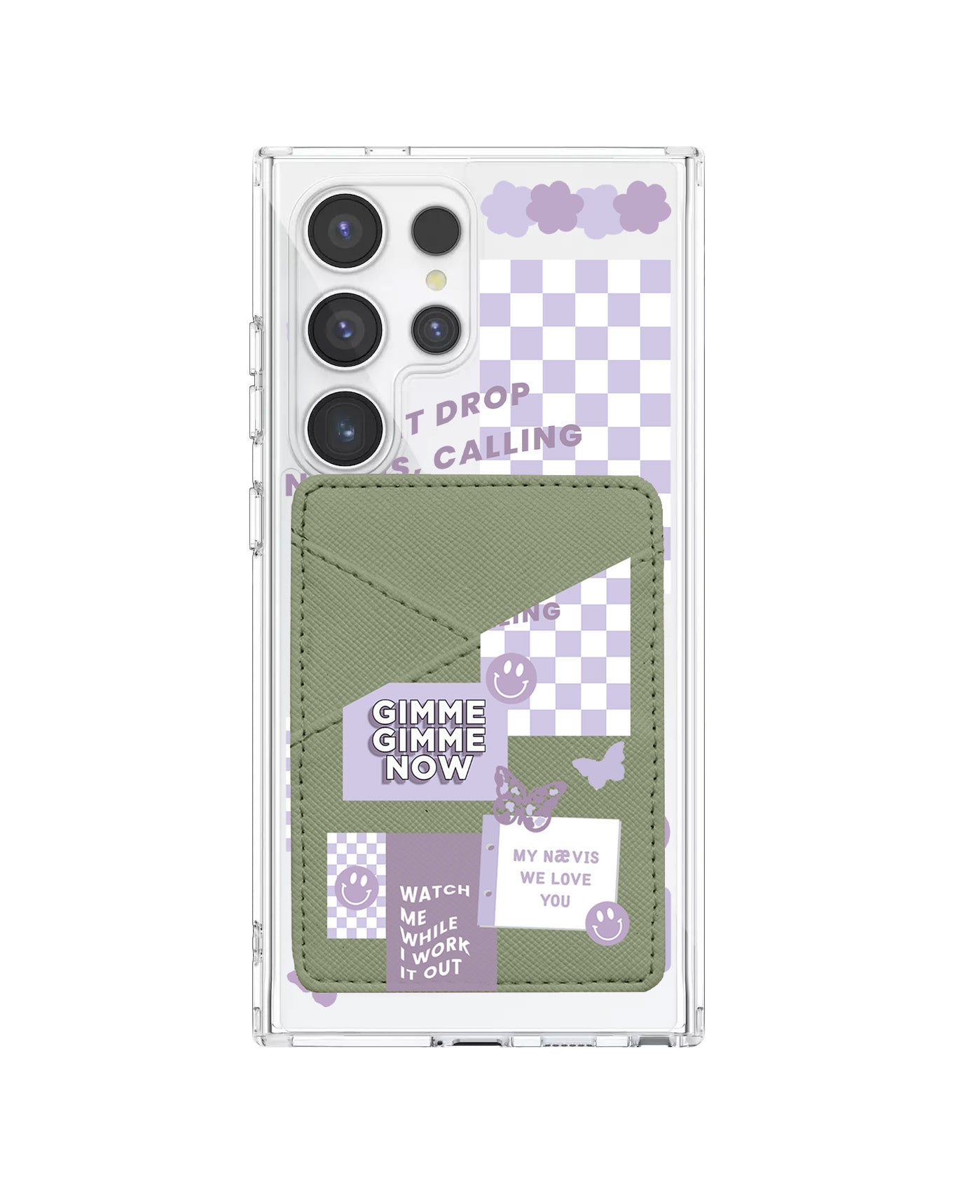 Android Phone Wallet Case - Aespa Sticker Pack