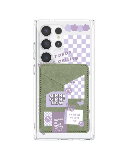 Android Phone Wallet Case - Aespa Sticker Pack