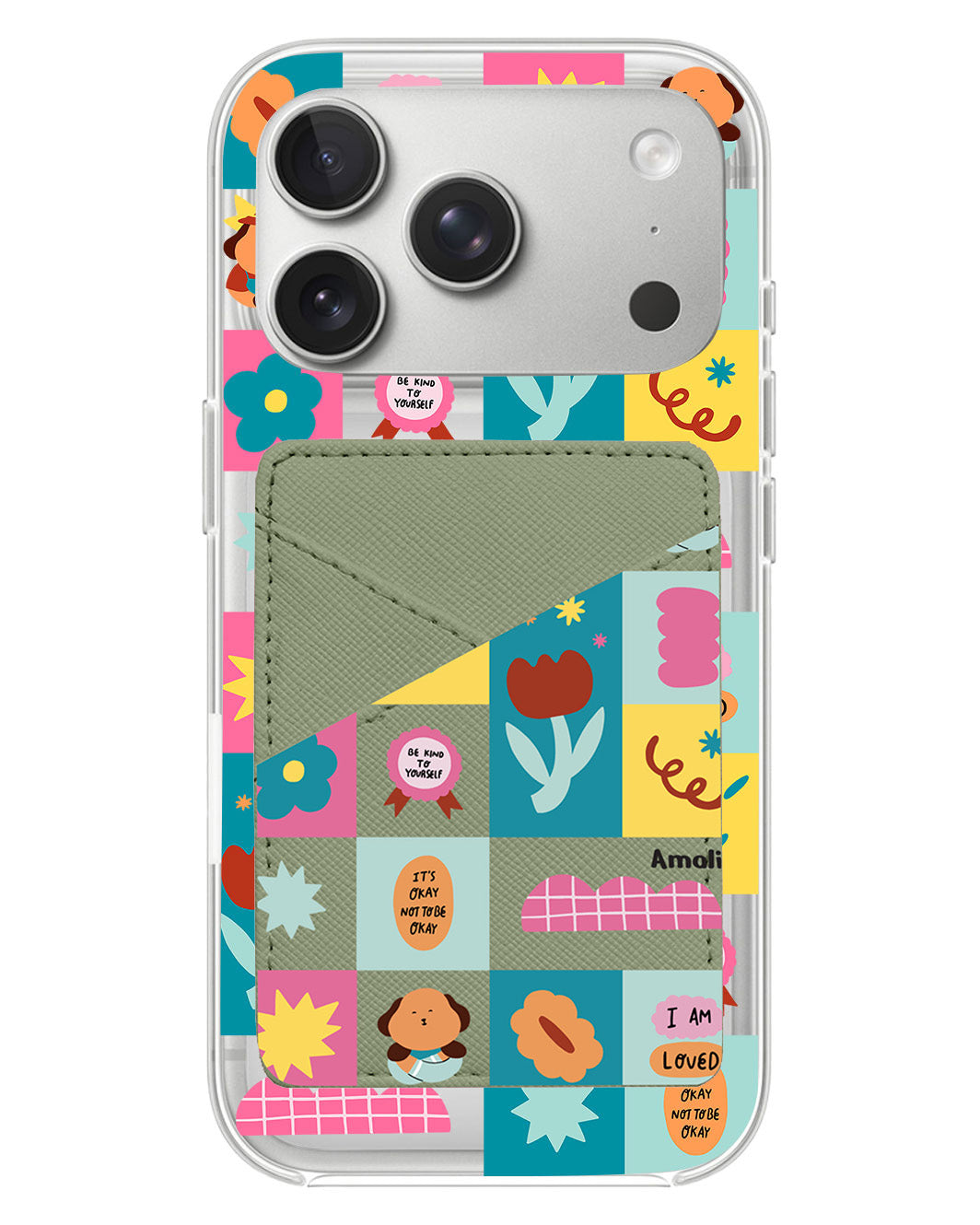 iPhone Phone Wallet Case - Selflove Cubicle