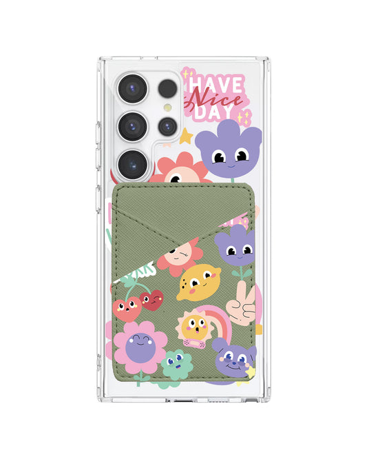 Android Phone Wallet Case - Garden Party