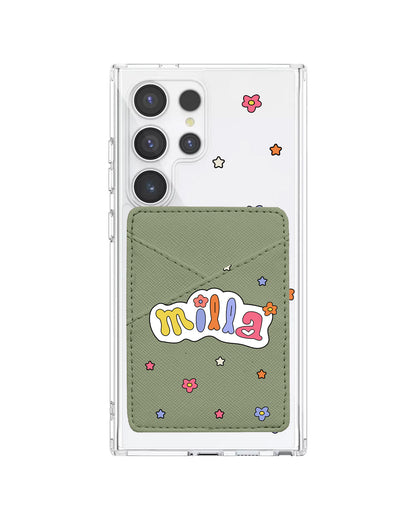 Android Phone Wallet Case - Adorable Monogram 5