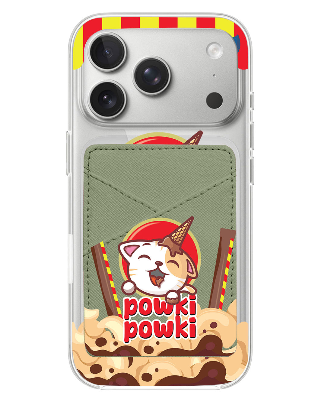 iPhone Phone Wallet Case - Powki Powki