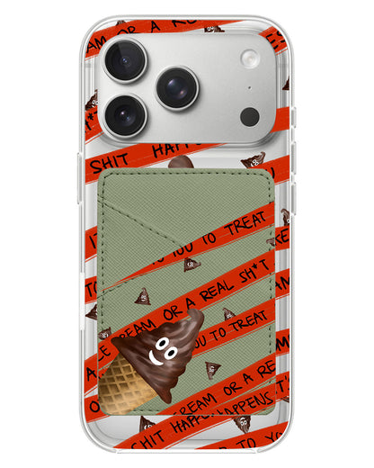 iPhone Phone Wallet Case - Oh..Shit Happens