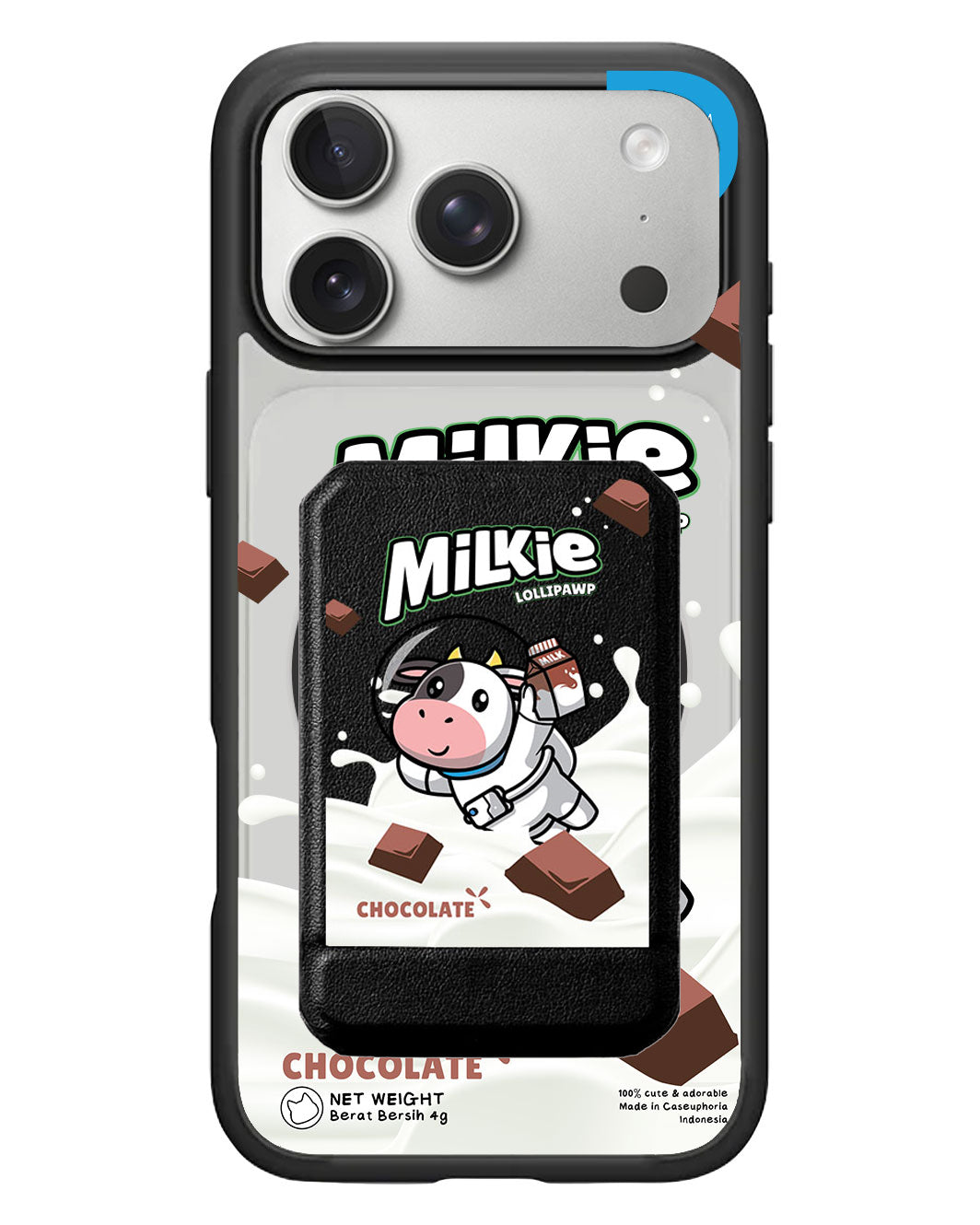 iPhone Magnetic Multifold Wallet - Milkie