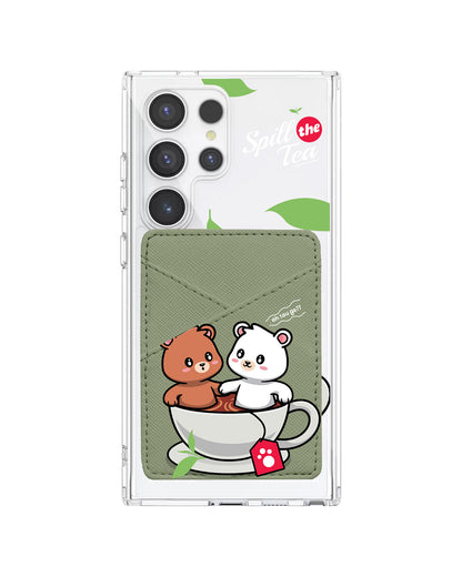 Android Phone Wallet Case - Spill The Tea