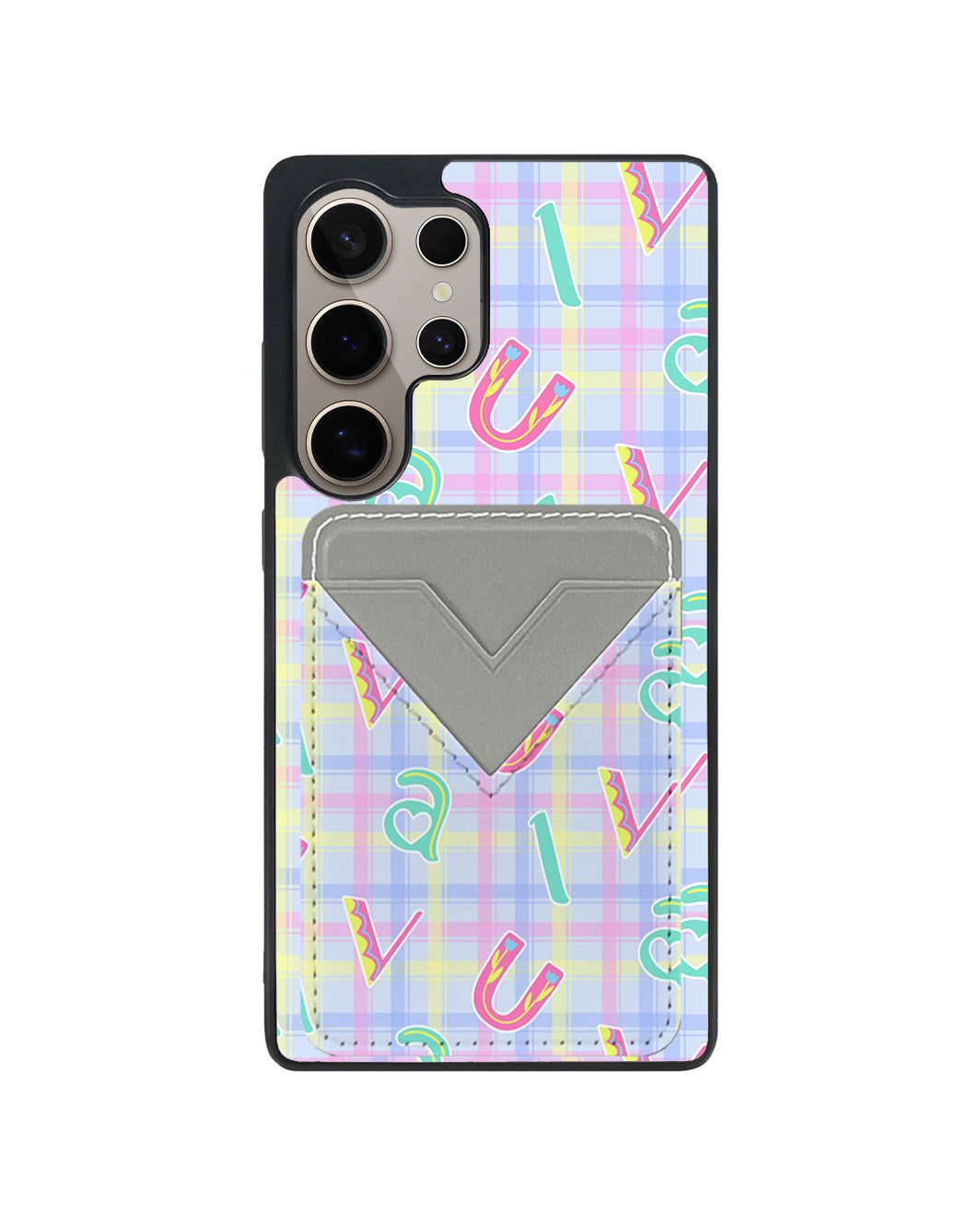 Android Avant Wallet Case - Playful Monogram 6.0
