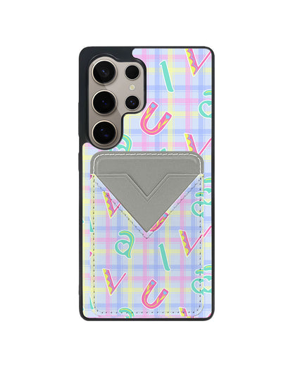 Android Avant Wallet Case - Playful Monogram 6.0