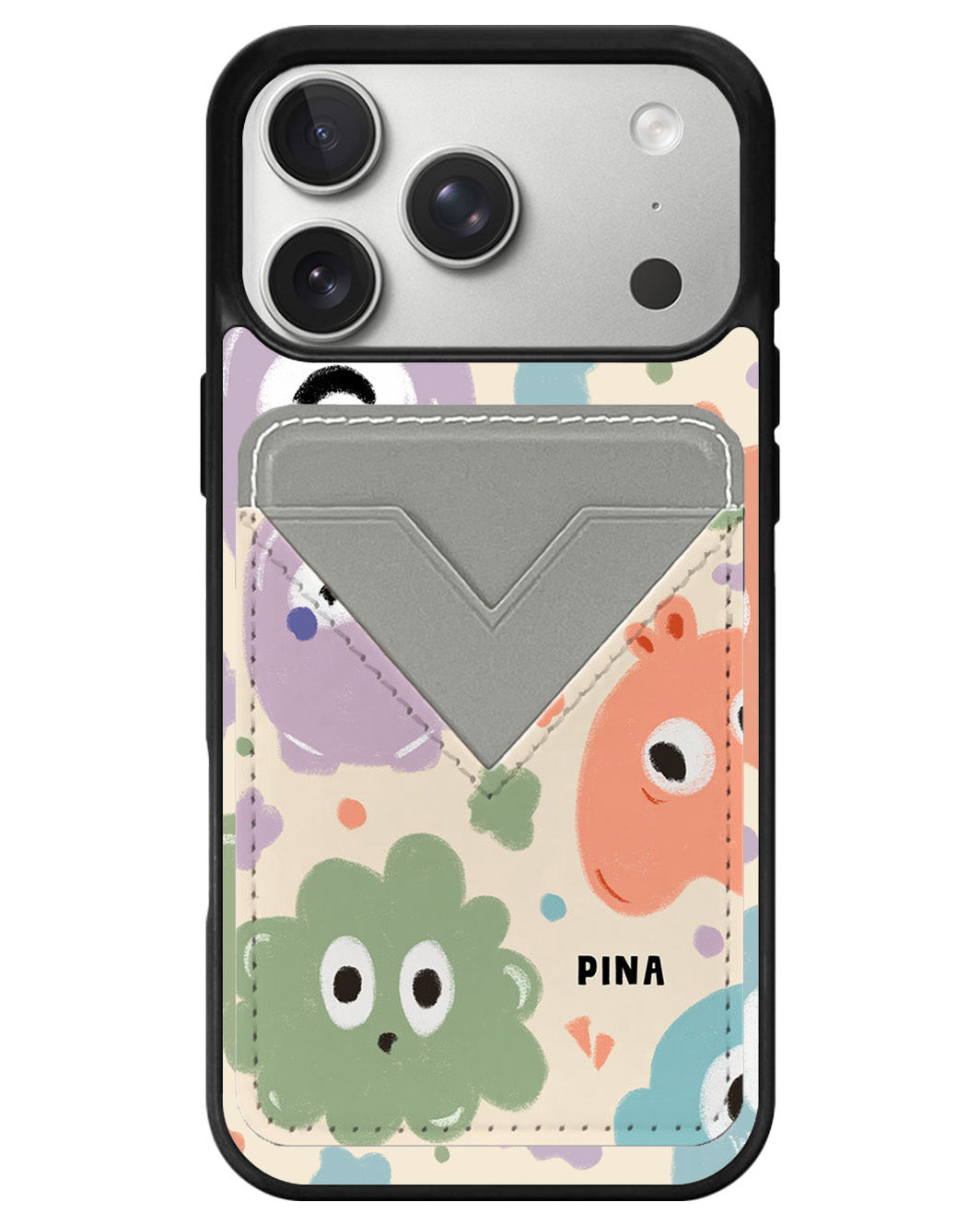 iPhone Avant Wallet Case - Cute Monster 2