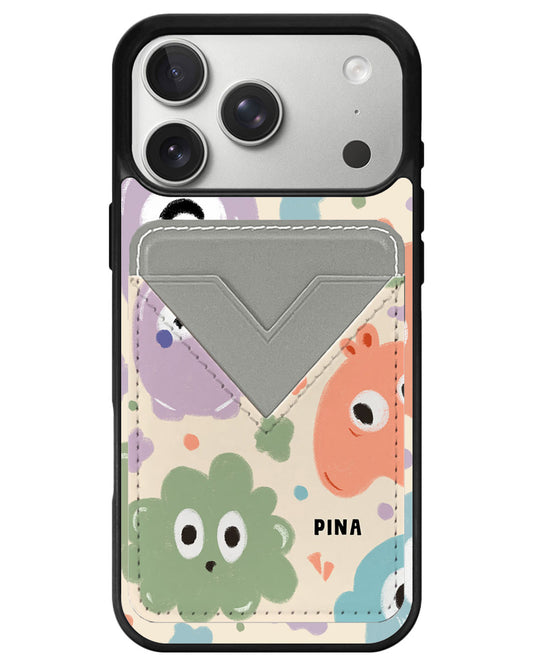 iPhone Avant Wallet Case - Cute Monster 2