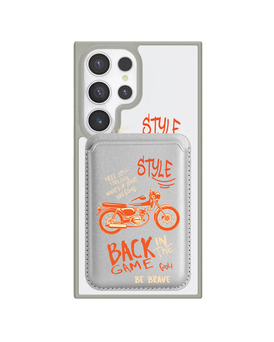 Android Magnetic Wallet Case - Back In The Game