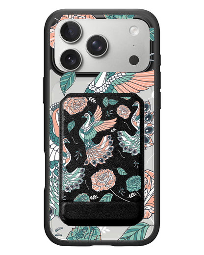 iPhone Magnetic Multifold Wallet - Bird of Paradise 3.0