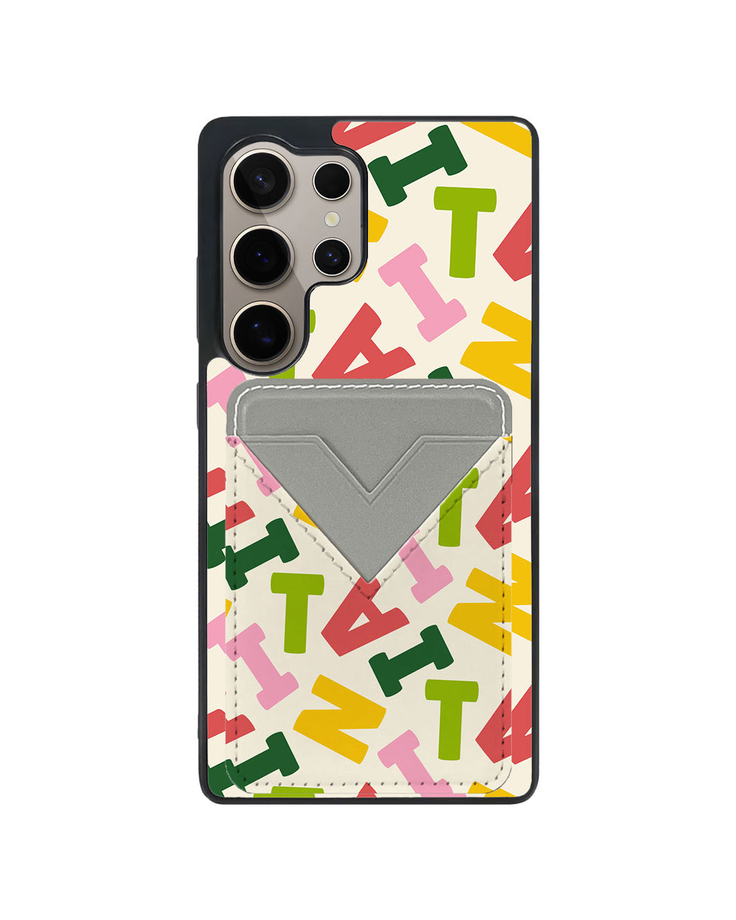 Android Avant Wallet Case - Scattered Monogram 3.0