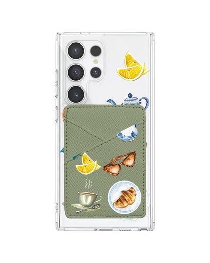 Android Phone Wallet Case - Afternoon Tea