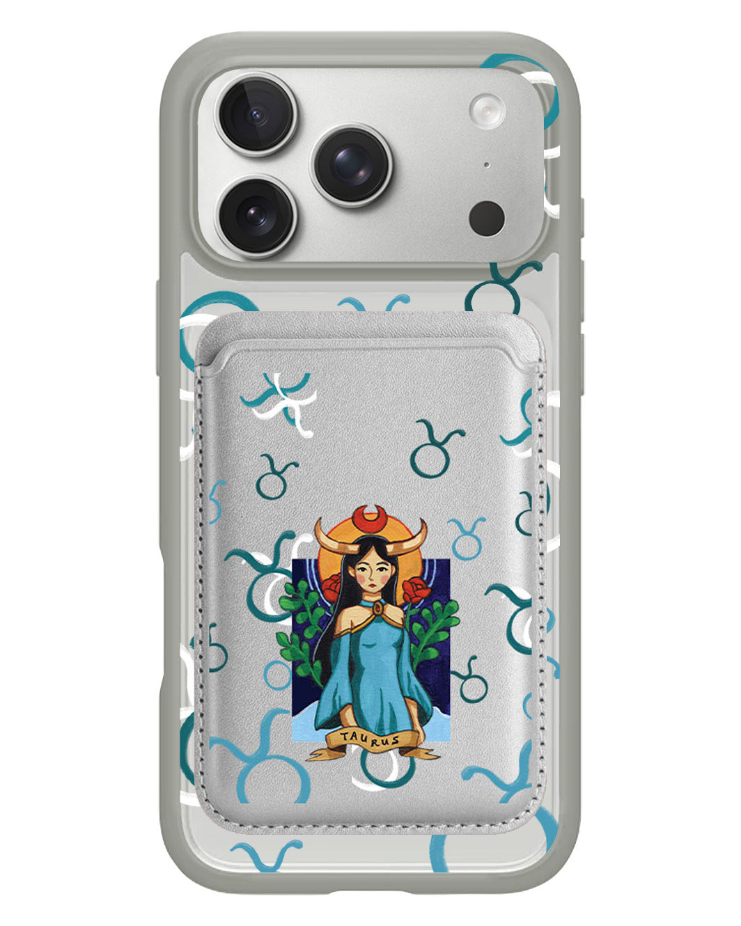iPhone Magnetic Wallet Case - Taurus
