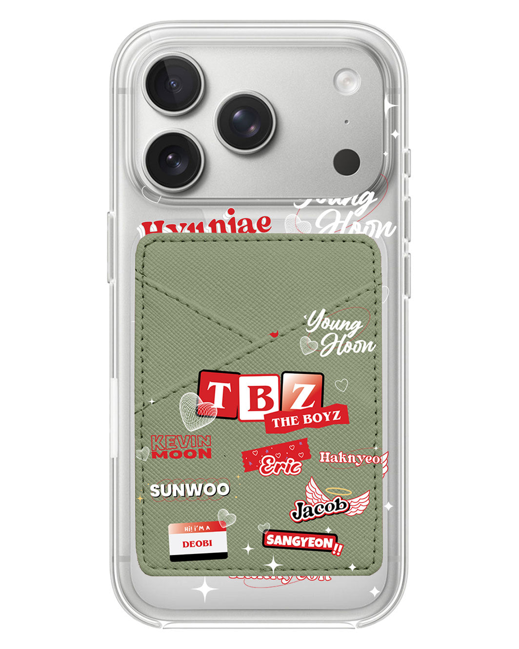 iPhone Phone Wallet Case - The Boyz Members
