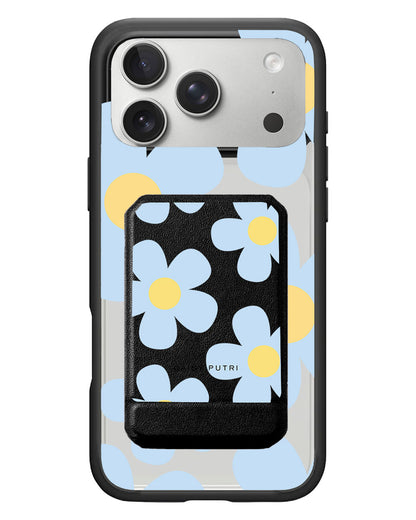 iPhone Magnetic Multifold Wallet - Daisy Garland
