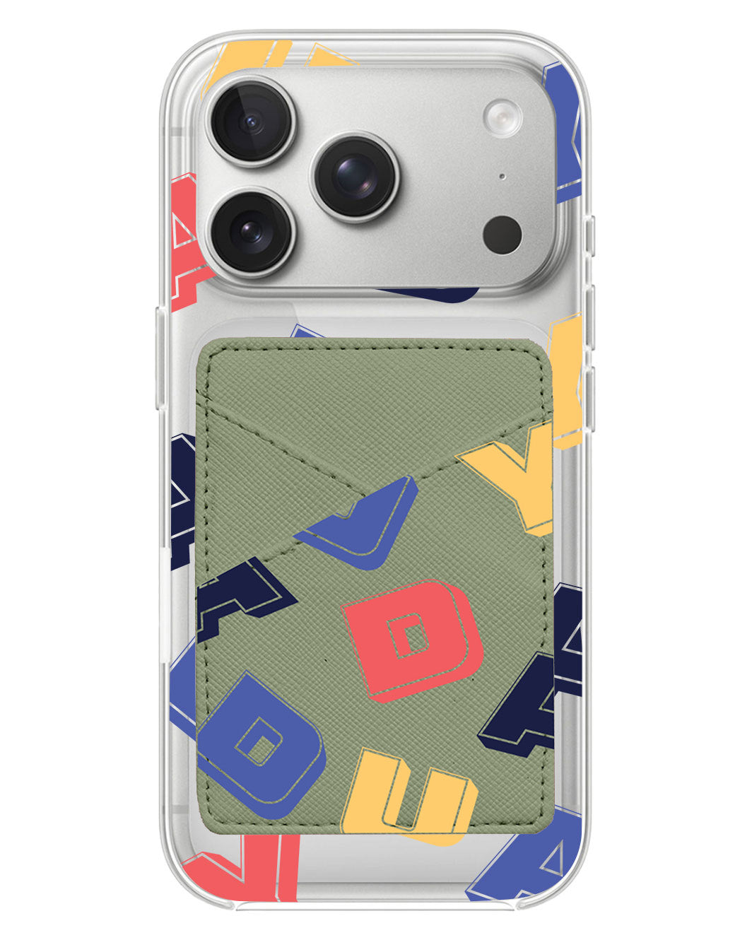 iPhone Phone Wallet Case - Cool Monogram