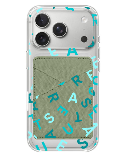 iPhone Phone Wallet Case - Treasure Monogram
