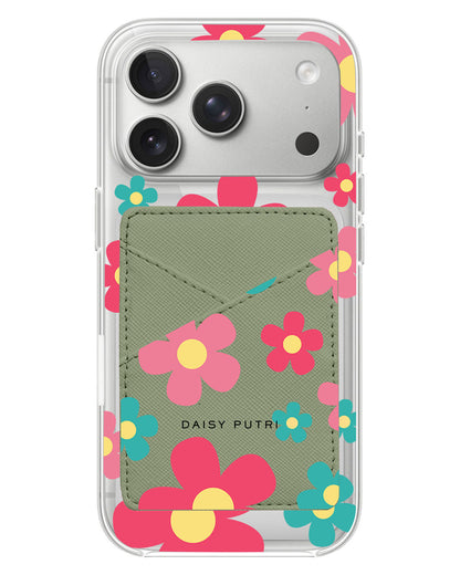iPhone Phone Wallet Case - Daisy Delight 2.0