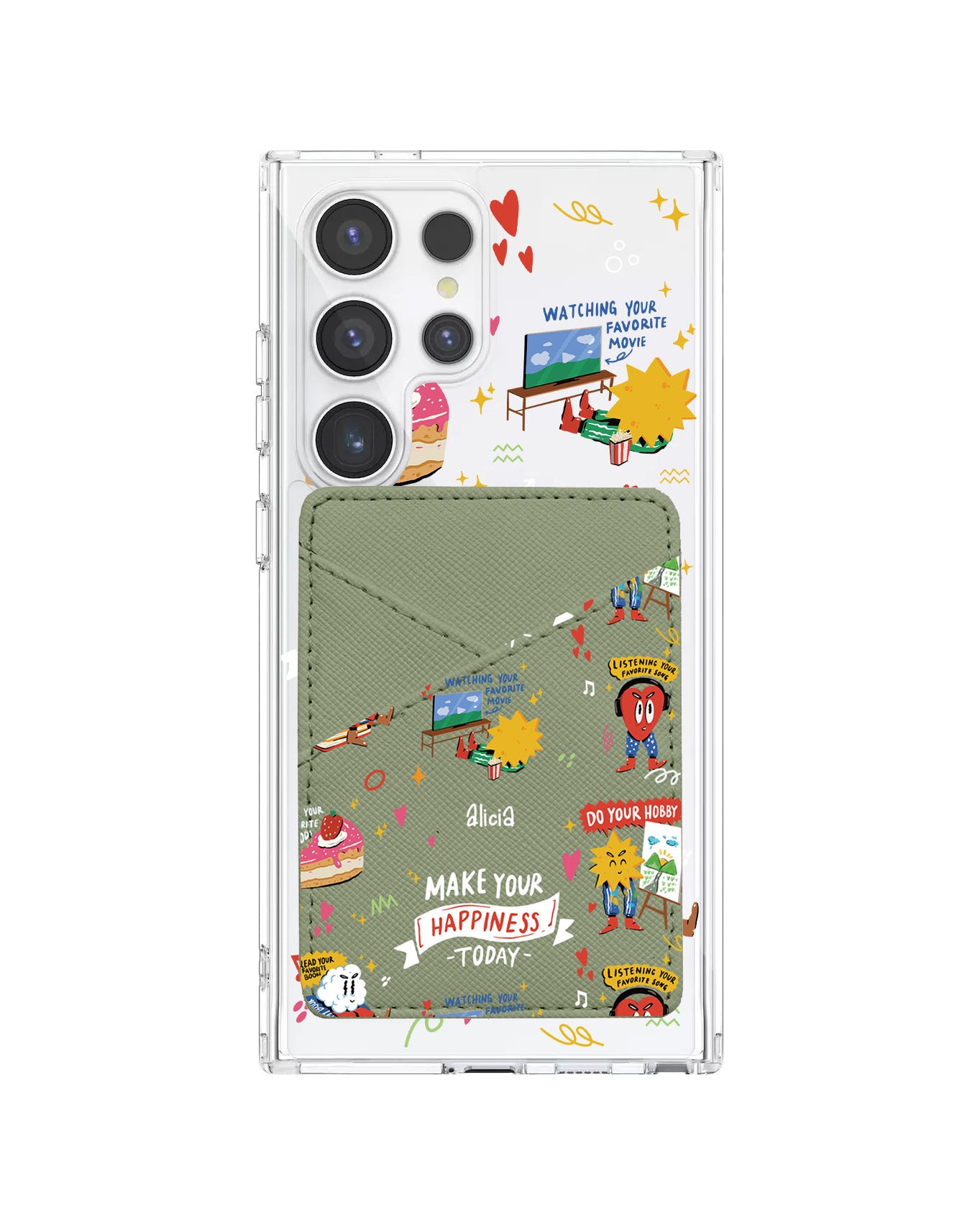 Android Phone Wallet Case - Selfless Love 1.0