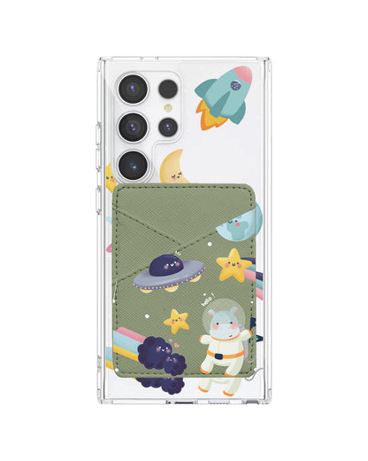Android Phone Wallet Case - Galaxy Artevefact