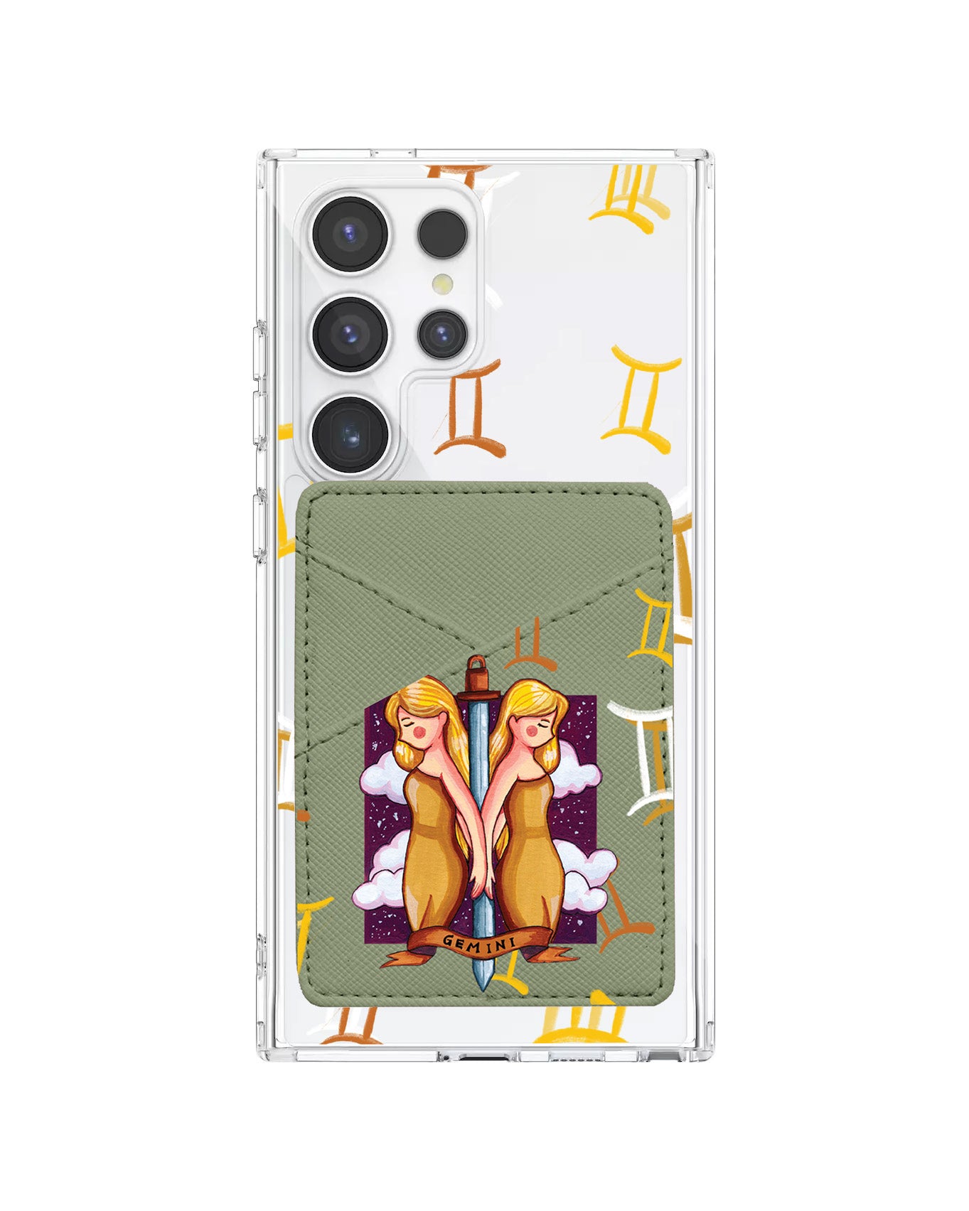 Android Phone Wallet Case - Gemini