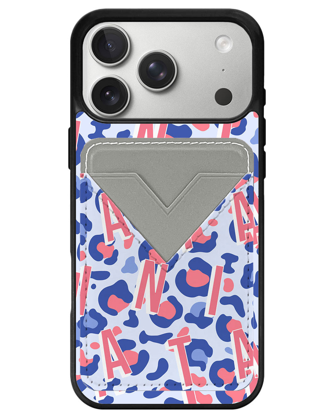 iPhone Avant Wallet Case - Leopard Monogram 1.0