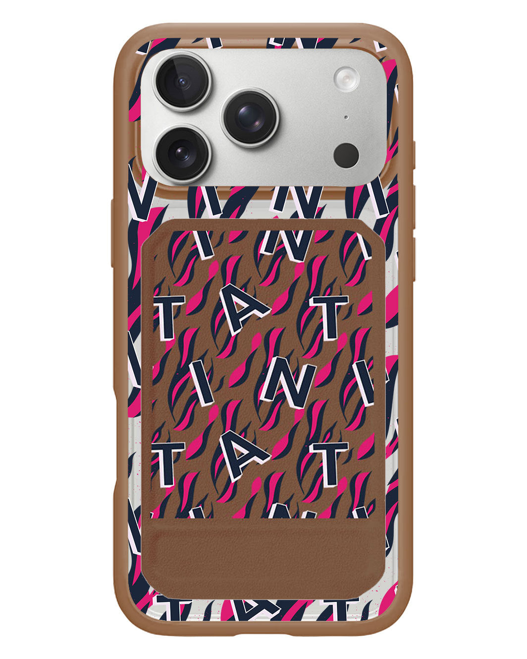 iPhone Magnetic Multifold Wallet - Tiger Monogram 2.0