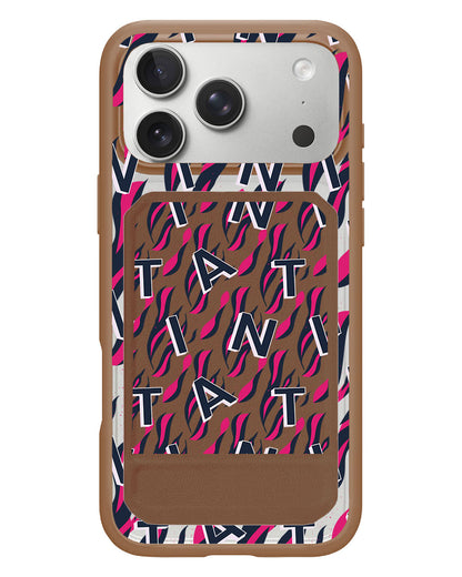 iPhone Magnetic Multifold Wallet - Tiger Monogram 2.0