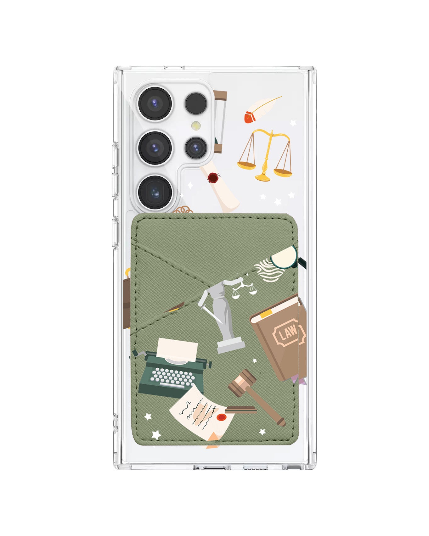 Android Phone Wallet Case - Lawyer