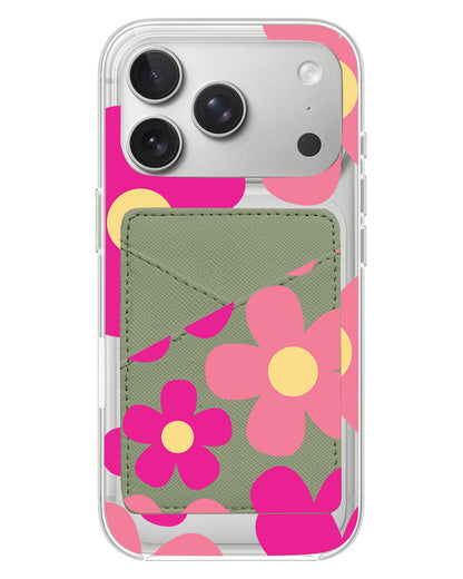 iPhone Phone Wallet Case - Daisy Delight