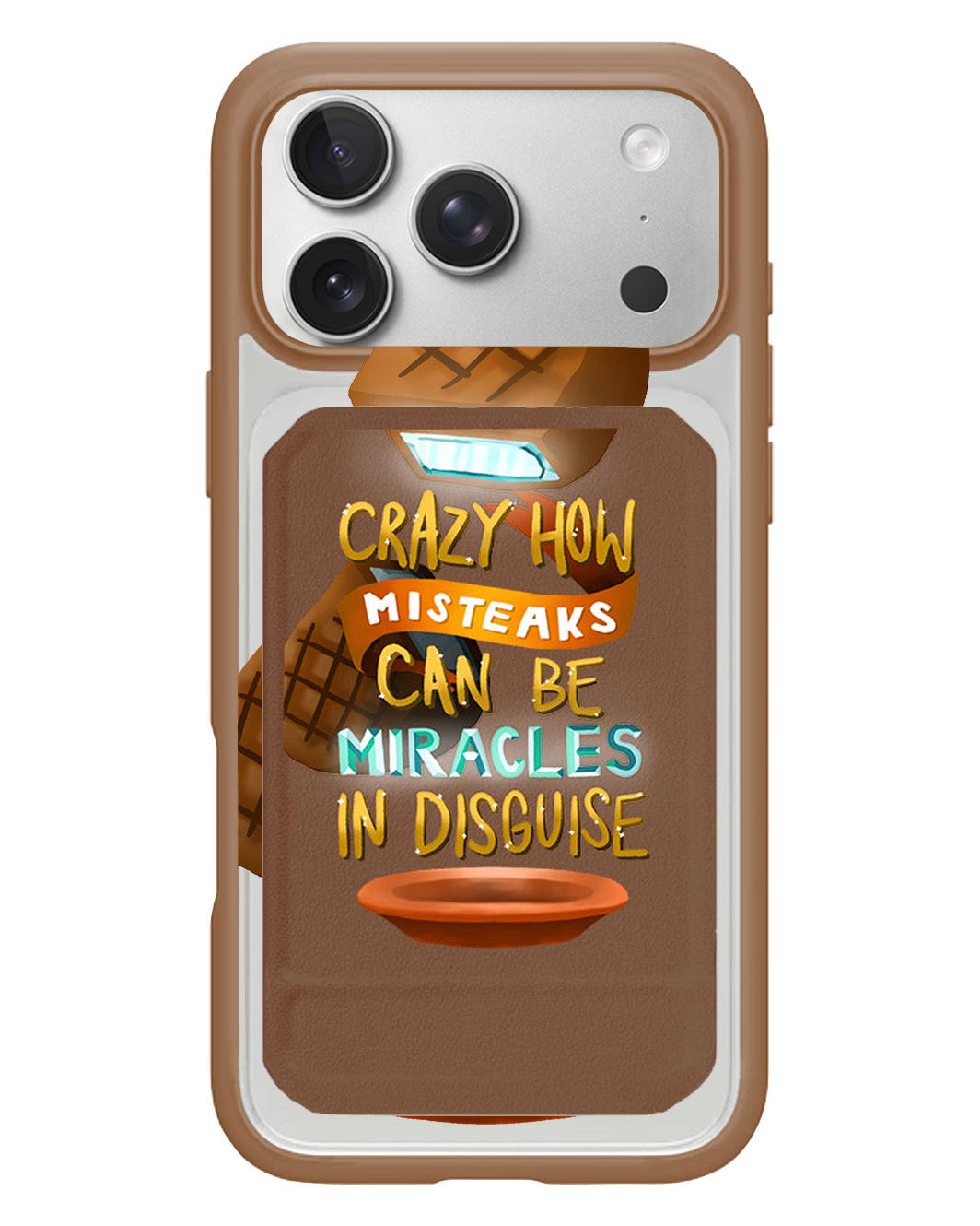 iPhone Magnetic Multifold Wallet - From Misteaks To Miracles