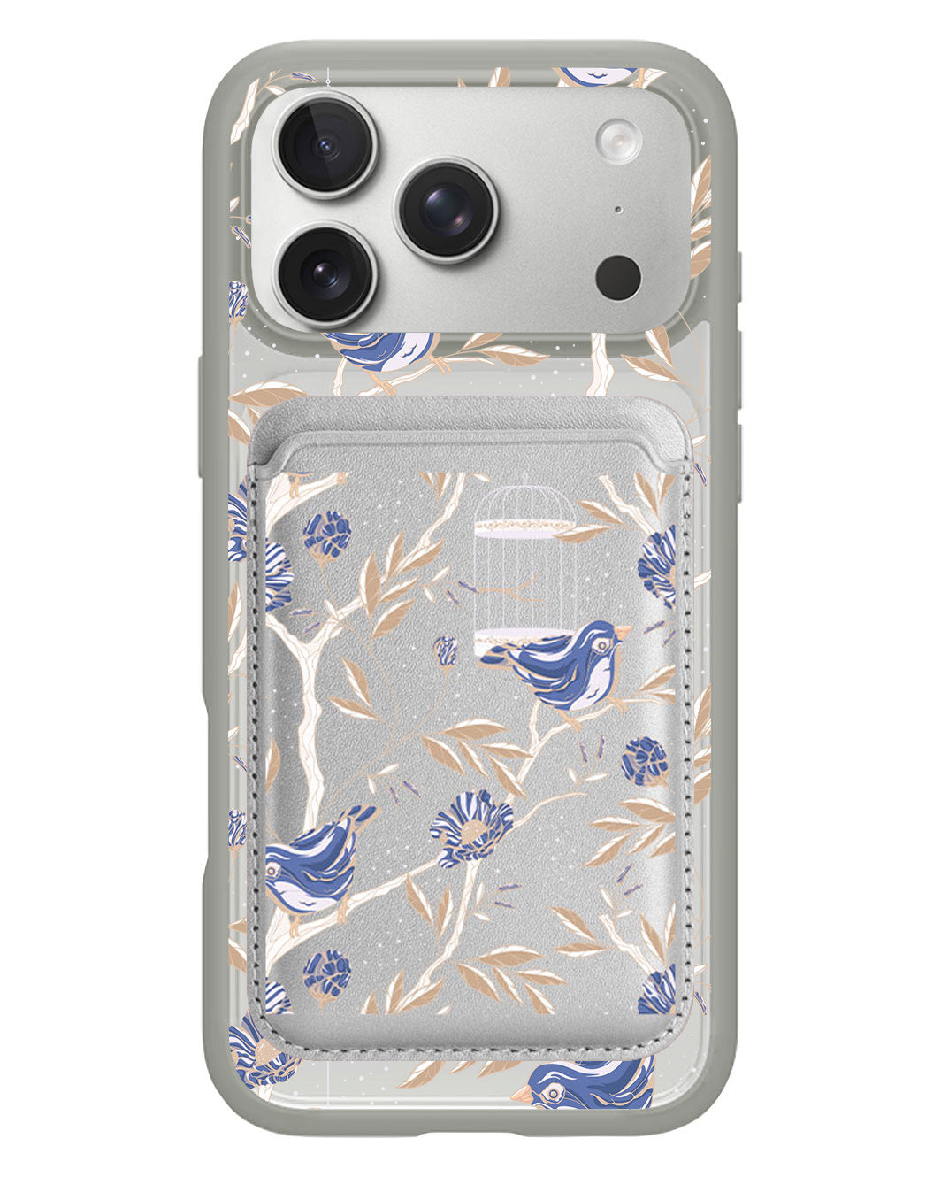 iPhone Magnetic Wallet Case - Lovebird 12.0