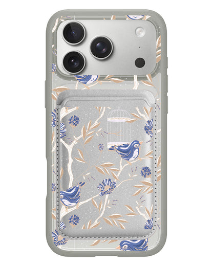 iPhone Magnetic Wallet Case - Lovebird 12.0