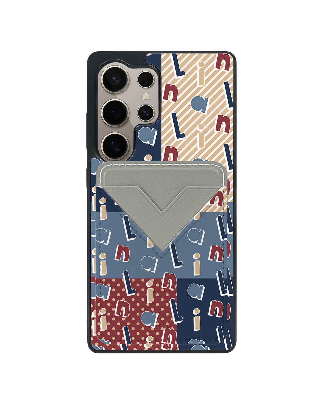 Android Avant Wallet Case - Custom Monogram 3.0 Abstract 3.0