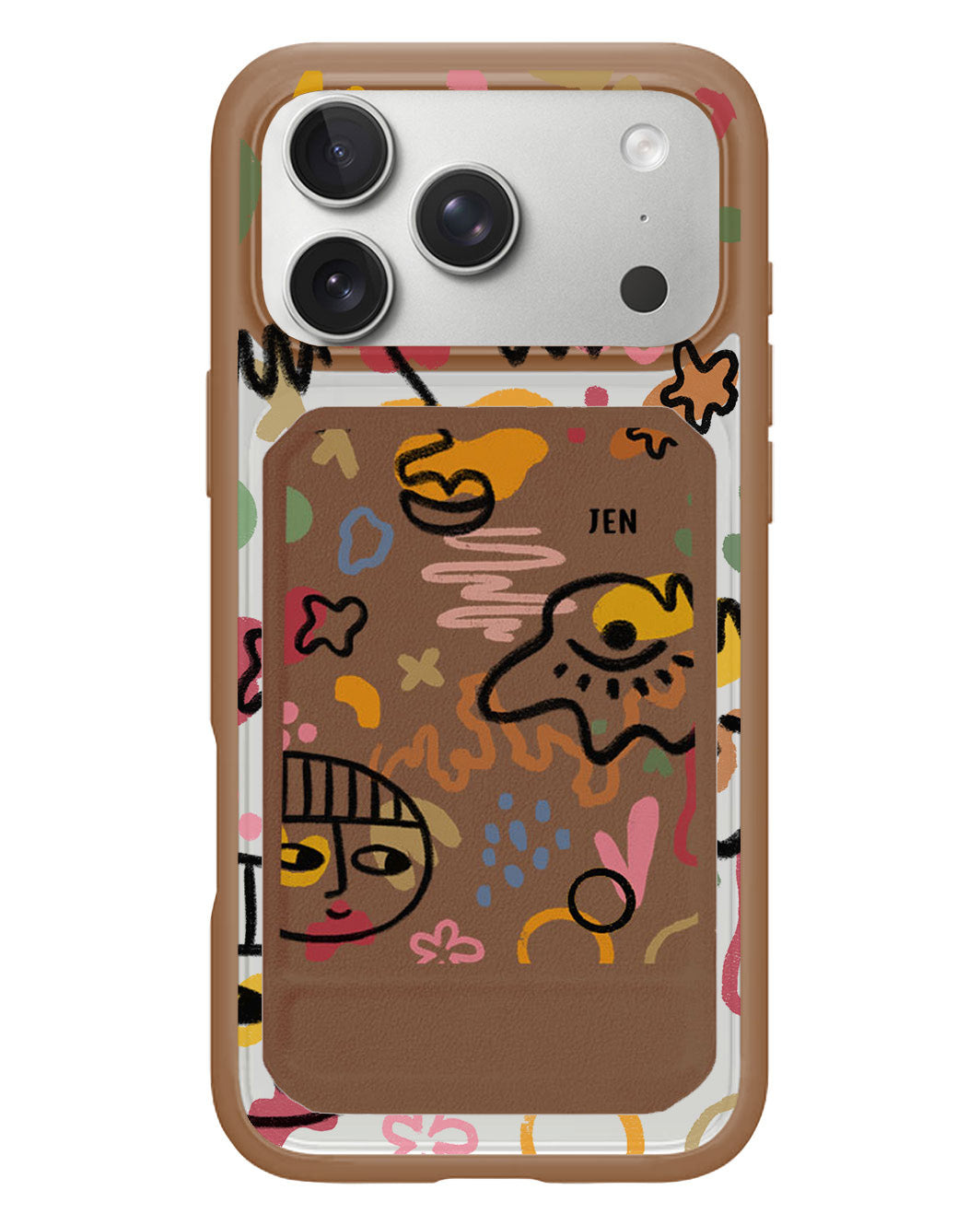 iPhone Magnetic Multifold Wallet - Abstract 3.0