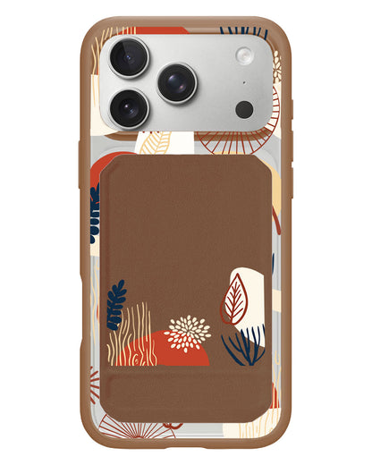 iPhone Magnetic Multifold Wallet - Abstract 2.0