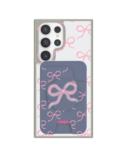 Android Magpop Wallet - Coquette Pink Bow