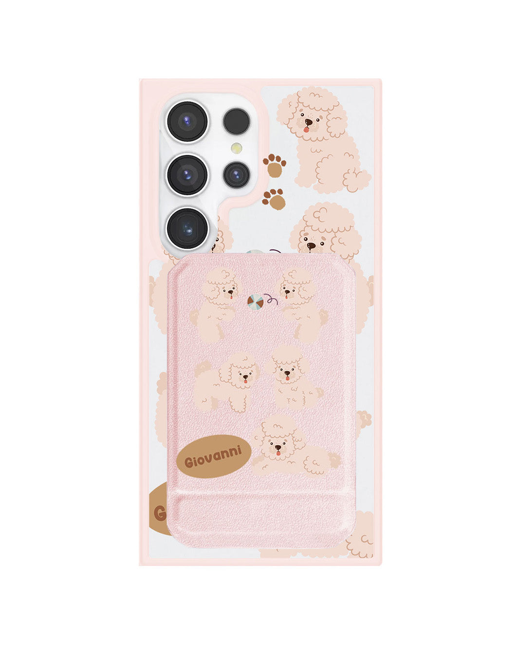 Android Magnetic Multifold Wallet - Poodle Squad 2.0