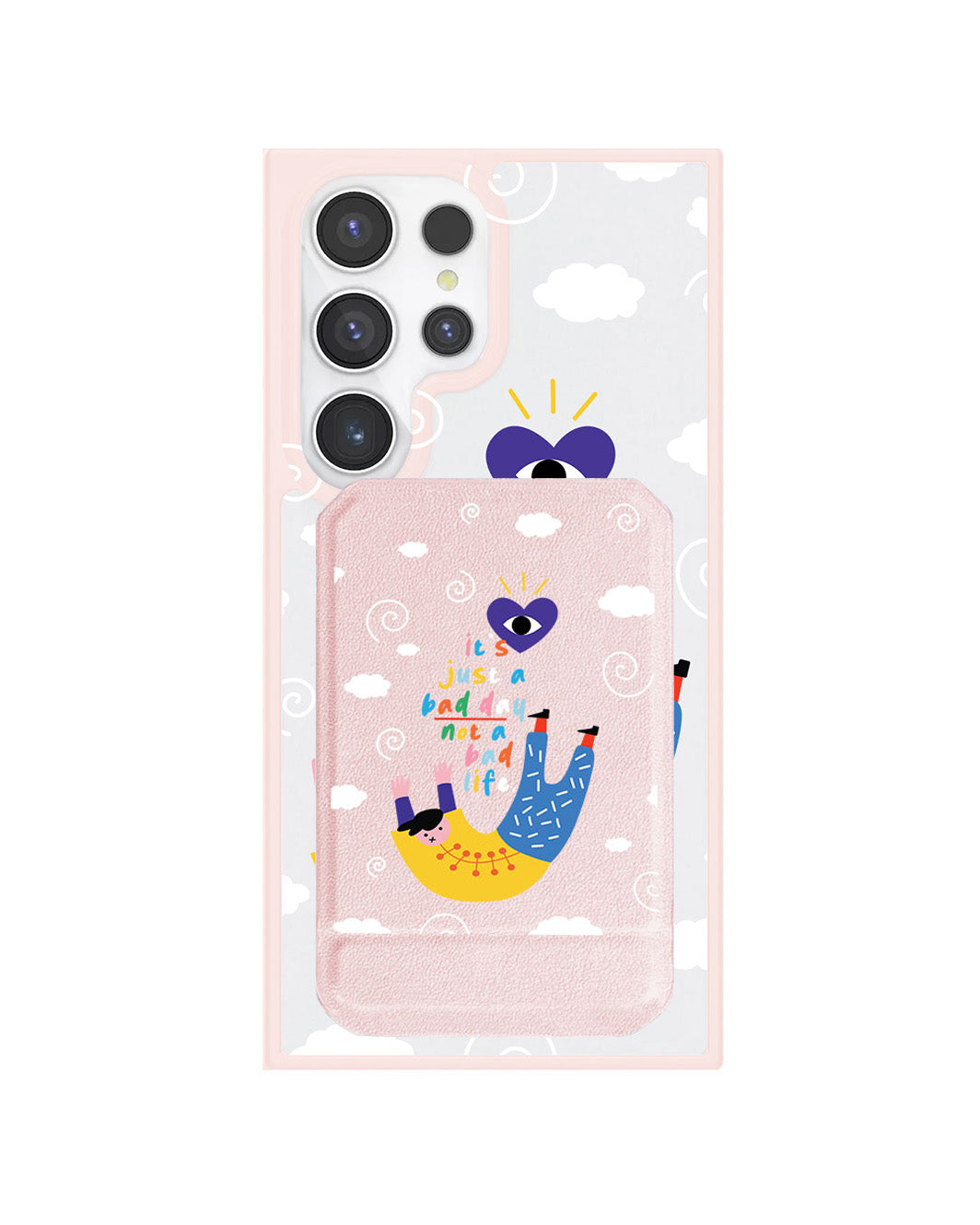 Android Magnetic Multifold Wallet - Bad Day